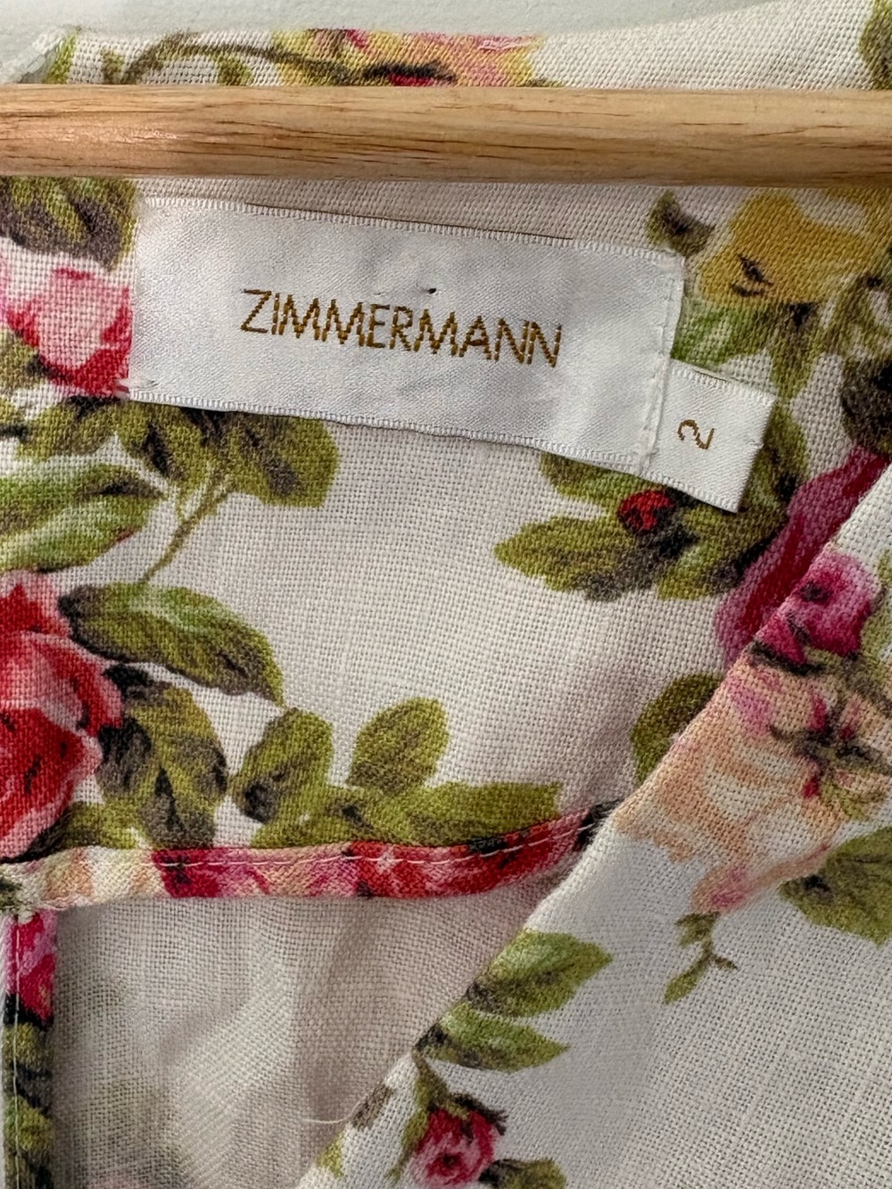 Zimmermann Radiate Flounce Mini Dress - Picture 4 of 8